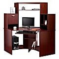 Realspace® Magellan Collection Corner Workstation, Classic Cherry 1 thumbnail image