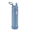Takeya Actives Straw Water Bottle, 22 Oz, Bluestone
