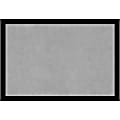 Amanti Art Magnetic Bulletin Board, 39" x 27", Black Museum Wood Frame 1 thumbnail image