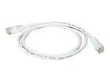 C2G Cat5e Snagless Unshielded (UTP) Network Patch Cable - Patch cable - RJ-45 (M) to RJ-45 (M) - 5 ft - CAT 5e - molded, snagless - white 1 thumbnail image