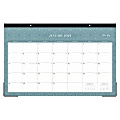 2024 Blue Sky™ Maritza Monthly Desk Pad Planning Calendar, 17" x 11", January to December