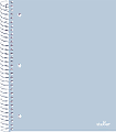 Office Depot® Brand Stellar Poly Notebook, 8-1/2" x 11", 5 Subject, College Ruled, 200 Sheets, Baby Blue 1 thumbnail image