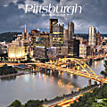 2024 BrownTrout Monthly Square Wall Calendar, 12" x 12", Pittsburgh, January to December