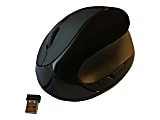 Ergoguys Comfi II - Mouse - ergonomic - optical - 5 buttons - wireless - black