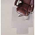 Realspace® Chair Mat, Standard Lip, 36"W x 48"D, Clear