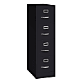 WorkPro® 25"D Vertical 4-Drawer File Cabinet, Black