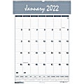 House of Doolittle Bar Harbor 12-Month Wall Calendar - Julian Dates - Monthly - 1 Year - January 2022 till December 2022 - 1 Month Single Page Layout - 8 1/2" x 11" Blue/Gray Sheet - 1" x 1.25" Block - Wire Bound - Blue, Gray 1 thumbnail image