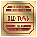 Custom 1-Color Foil-Stamped Labels And Stickers, 2" x 2" Square, Box Of 500 Labels 1 thumbnail image