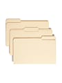 Smead® Manila File Folders, Legal Size, 1/3 Cut, Box Of 100