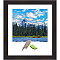 Amanti Art Rectangular Narrow Picture Frame, 24” x 28" With Mat, Furniture Espresso 1 thumbnail image
