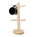 Mind Reader Tree Wood 6-Mug Holder, Brown 1 thumbnail image
