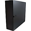 C2G Q-Series Fiber Distribution System 4-PANEL WALL MOUNT BOX - Patch panel housing - black