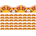 Eureka School Deco Trim, Adventurer Sunrise, 37’ Per Pack, Set Of 6 Packs