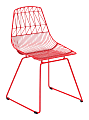 Zuo Modern Brody Outdoor Dining Chairs, Red, Set Of 2 Chairs 1 thumbnail image