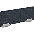 HON Front Above Desktop PET Screen - 58" Width x 20" Depth - Gray - 1 / Each 1 thumbnail image