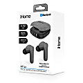 Bytech iHome XT-22 True Wireless Bluetooth In-Ear Earbuds, Silver, HMAUBE237SL