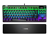 SteelSeries Apex Pro TKL - Keyboard - with display - backlit - USB - QWERTY - key switch: OmniPoint Adjustable