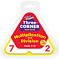 Trend® Three-Corner Flash Cards, Multiplication And Division, Box Of 48 Cards 1 thumbnail image