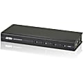 ATEN 4-Port USB DVI KVM Switch - 4 Computer(s) - 1 Local User(s) - 1920 x 1200 - 2 x USB - 1 x DVI 1 thumbnail image