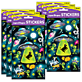 Trend superShapes Stickers, Alien Antics, 80 Stickers Per Pack, Set Of 6 Packs