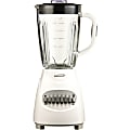 Brentwood® 12-Speed Blender With Glass Jar, White