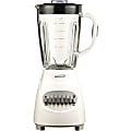 Brentwood® 12-Speed Blender With Glass Jar, White 1 thumbnail image