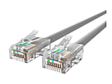 Belkin High Performance - Patch cable - RJ-45 (M) to RJ-45 (M) - 20 ft - UTP - CAT 6 - molded, snagless - gray 1 thumbnail image