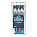 Schneider Slider Memo XB Ballpoint Pens, Extra Bold Point, 1.4 mm, Assorted Barrels, Assorted Ink Colors, Pack Of 3