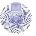 Genuine Joe Eclipse Anti-Splash Deodorizing Urinal Screen - Anti-splash - 1 Dozen - Blue 1 thumbnail image