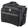 Kensington® Contour™ Pro 17" Notebook Computer Carrying Case, 14"H x 16"W x 5.5"D, Black