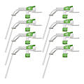 Highmark® ECO Dilution Guns, Compatible With 1:256 Concentrates, 4”H x 1-1/2”W x 14”D, Green/White, Set Of 8 Guns 1 thumbnail image