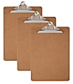 Office Depot® Brand Wood Clipboards, 9"x 12-1/2", 100% Recycled Wood, Pack Of 3 1 thumbnail image