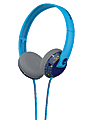 Skullcandy Uprock On-Ear Headphones With Inline Microphone, Navy/Hot Lime
