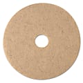 3M™ 3500 Ultra High-Speed Natural Blend Floor Burnishing Pads, 17", Tan, Pack Of 5 Pads 1 thumbnail image