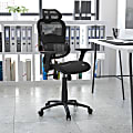 Flash Furniture LO Ergonomic Mesh High-Back Office Chair, Black