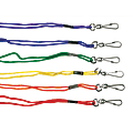 Martin Sports Rayon Lanyards, 17-1/4", Assorted Colors, 12 Lanyards Per Pack, Case Of 3 Packs 1 thumbnail image