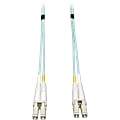 Tripp Lite 10Gb Aqua Duplex Multimode 50/125 Fiber Patch Cable