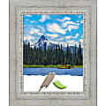 Amanti Art Wood Picture Frame, 15" x 18", Matted For 11" x 14", Rustic White Wash 1 thumbnail image