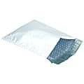Partners Brand Bubble-Lined Poly Mailers, 14 1/4" x 20", White, Box Of 25