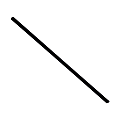 Hoffmaster Paper Straws, Cocktail, 5-1/2", Black, Pack Of 5,000 Straws 1 thumbnail image