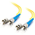 C2G 20m ST-ST 9/125 OS1 Duplex Singlemode PVC Fiber Optic Cable (LSZH) - Yellow - 20m ST-ST 9/125 Duplex Single Mode OS2 Fiber Cable - LSZH - Yellow - 65ft