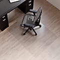 Realspace™ Hard Floor Chair Mat, 46" x 60", Clear 1 thumbnail image