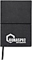 Custom Saratoga Recycled Promotional Leather Stone Paper Journal, 8-3/8”, Dark Gray 1 thumbnail image