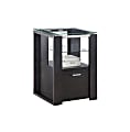 Whalen® Jasper 19"D Vertical 1-Drawer File Pier Cabinet, Metal, Espresso 1 thumbnail image