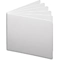 Ashley Blank Chunky Thick Pages Book - 12 Pages - Plain - 5" x 5" - White Paper - Hard Cover, Durable - 1 Each 1 thumbnail image