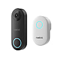 Reolink 5.0-Megapixel Wi-Fi Doorbell Camera With Chime, Black