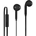 iStore Classic Fit Earbuds (Matte Black) - Matte Black - Mini-phone (3.5mm) - Wired - Earbud - 4.33 ft Cable