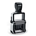 Trodat Professional 4.0 10-Year Heavy-Duty Stainless-Steel Self-Inking Date Stamp, MMM DD YYYY, 1 1/2" Impression 1 thumbnail image