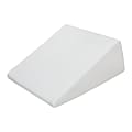 AllSett Health® Cooling Wedge Pillow With Memory Foam Top And Removable Cover, 10”H x 24”W x 24”D, White 1 thumbnail image