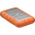 LaCie Rugged Triple 2TB Portable External Hard Drive, SATA, LAC9000448, Orange/Silver